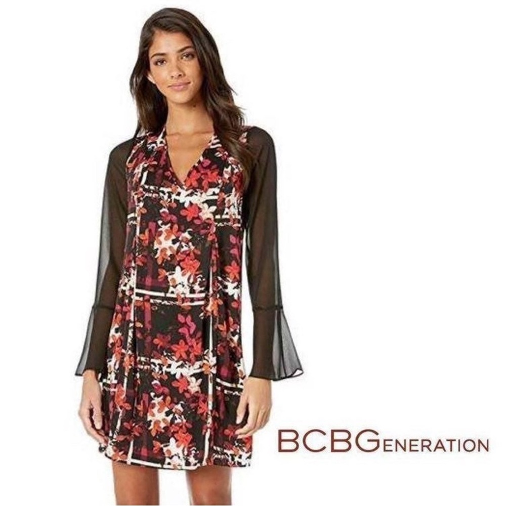 BCBGeneration Bow Back Dress